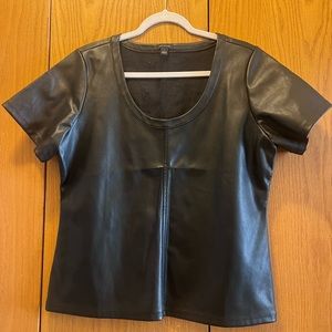 Leather (faux) Shirt